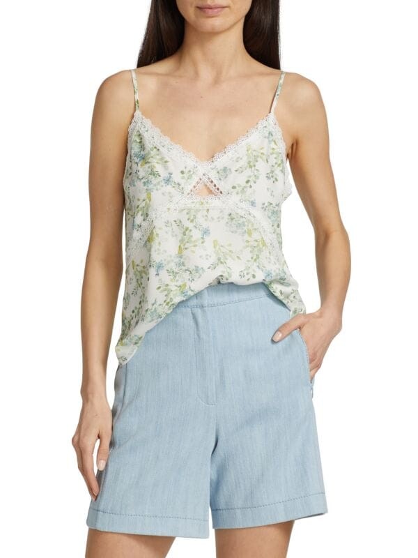 

Майка Шелковая Cami NYC Rochella, eucalyptus