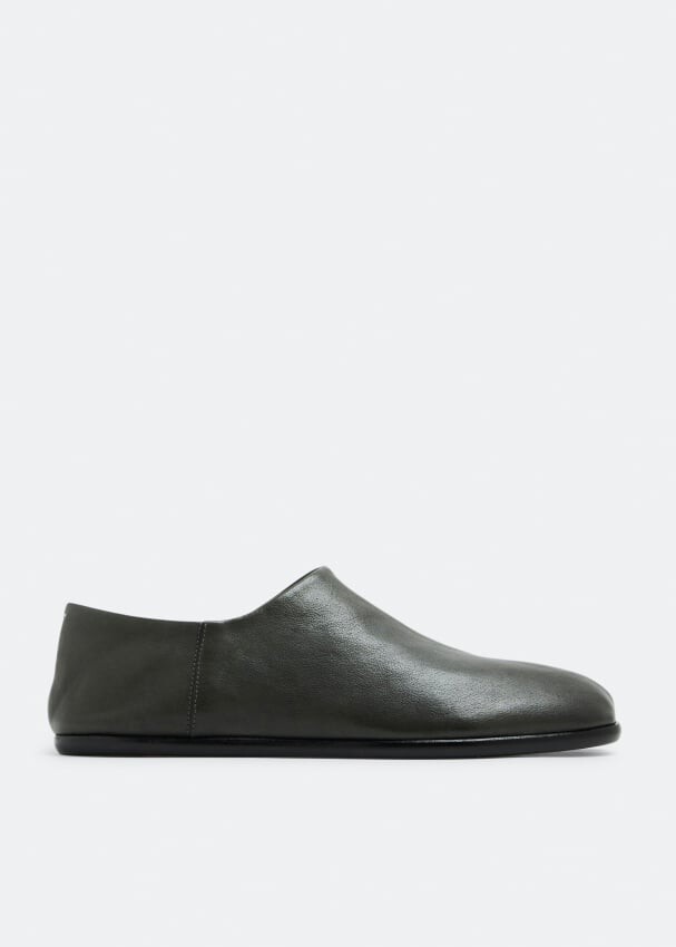 

Слиперы MAISON MARGIELA Tabi babouche shoes, зеленый