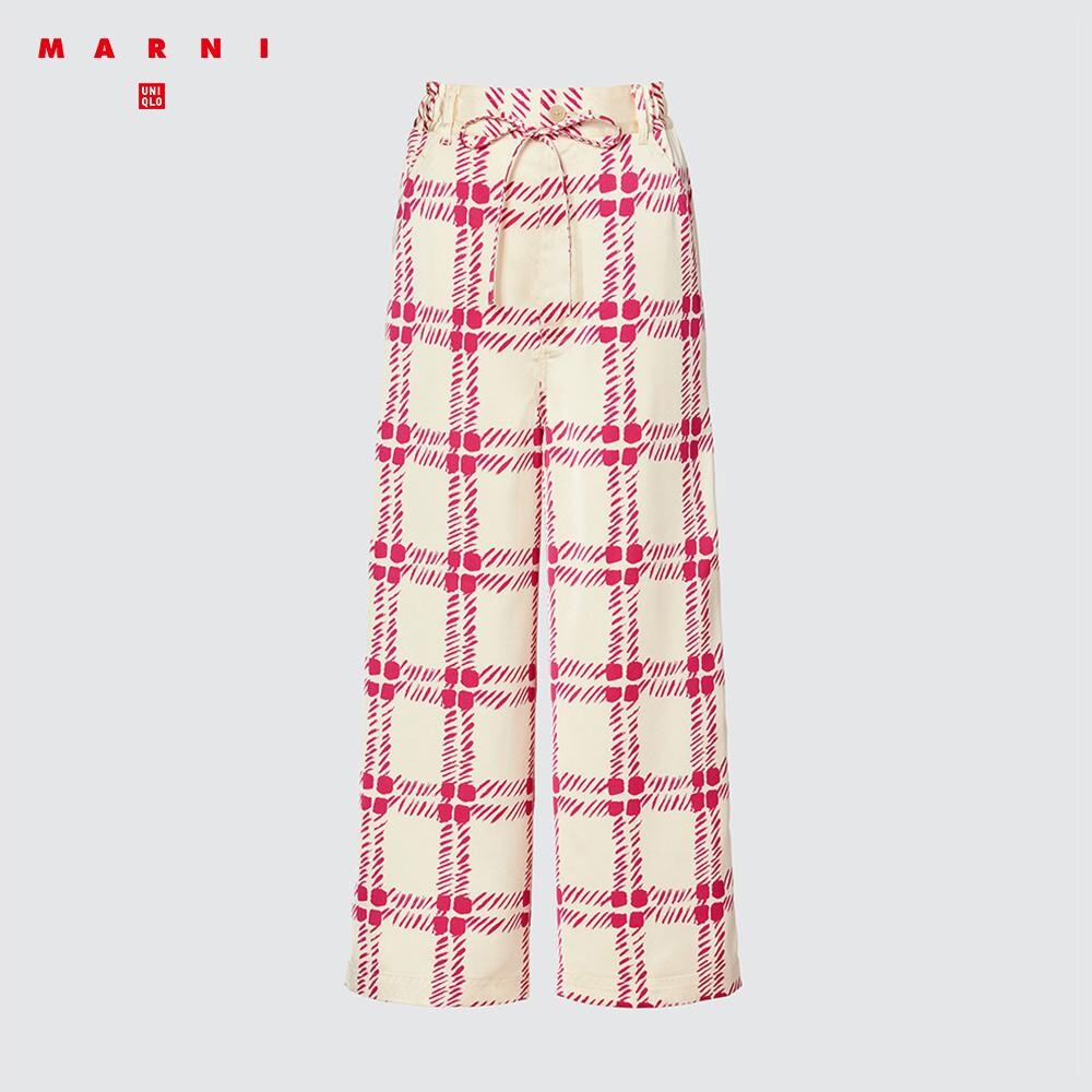 

Брюки повседневные Uniqlo, бежевый