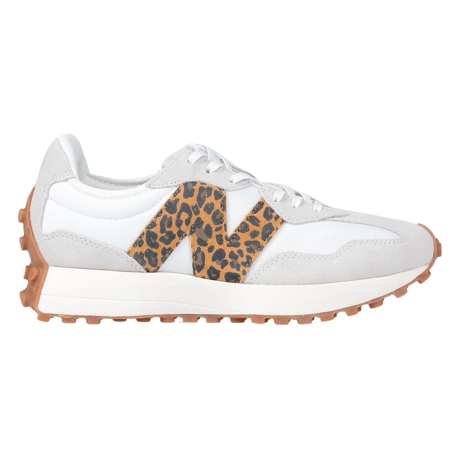 

Кроссовки New Balance 327 Leopard Print, белый/мультиколор