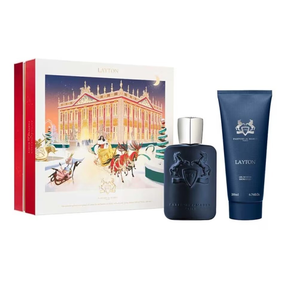 

Парфюмерный набор Parfums De Marly Парфюмерная вода Layton 125 мл + Гель для душа 200 мл 2023