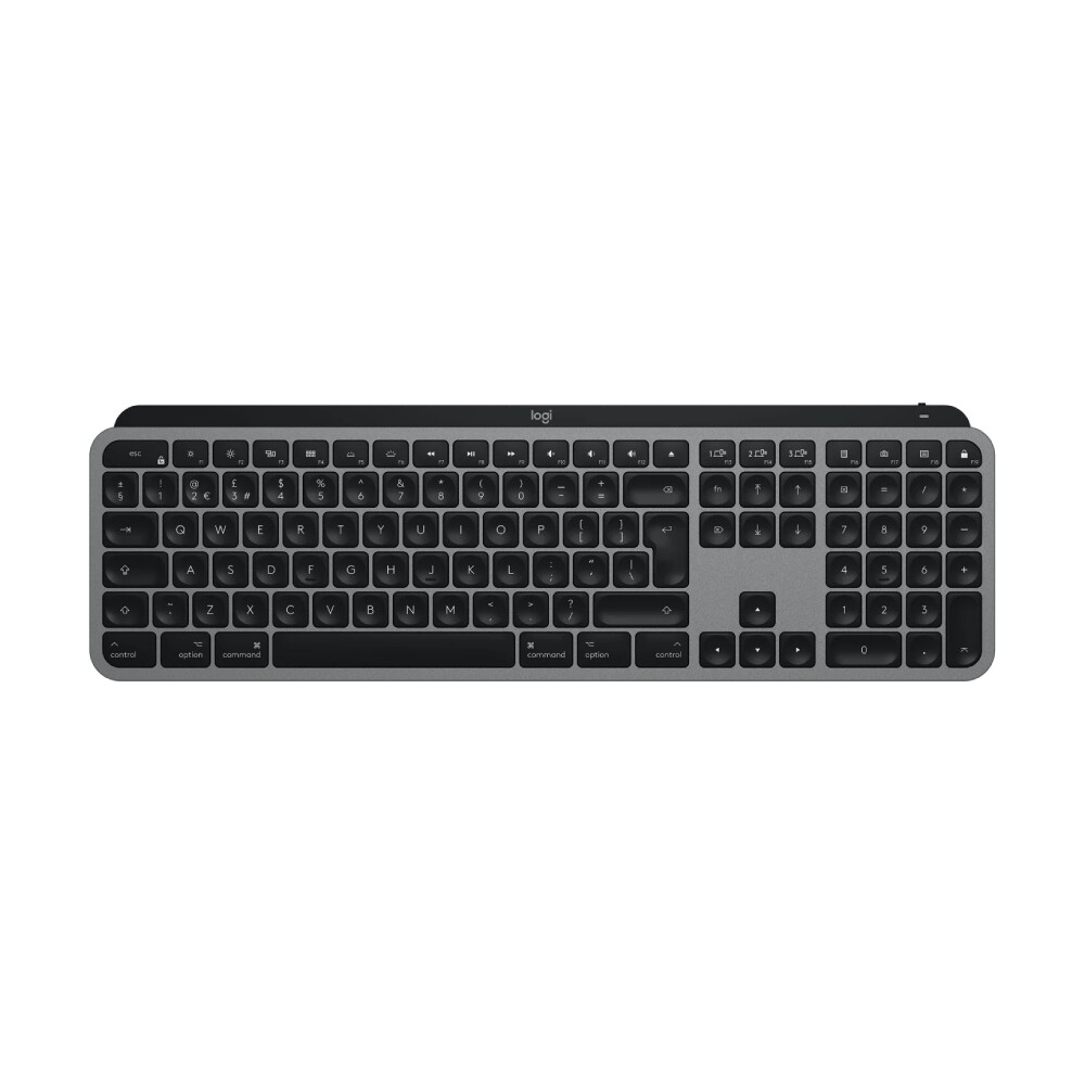 

Клавиатура беспроводная Logitech MX Keys для MAC, темно-серый, английская раскладка