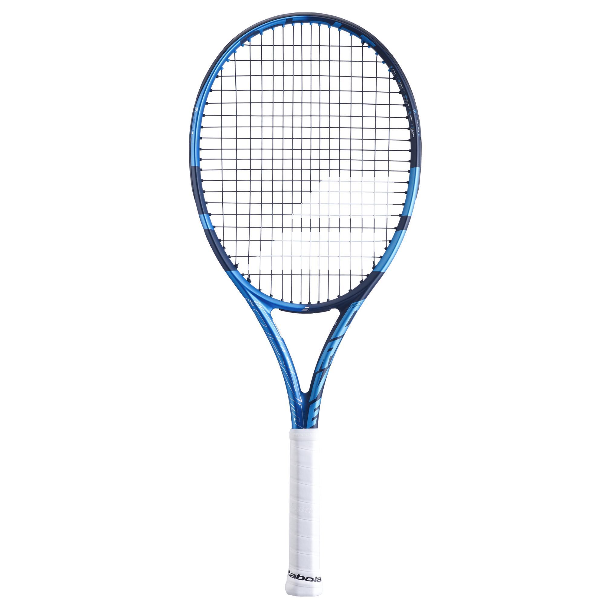 Теннисная ракетка Babolat - Pure Drive Lite 270 г, синий/темно-синий/белый ракетка для большого тенниса babolat pure aero lite желтый