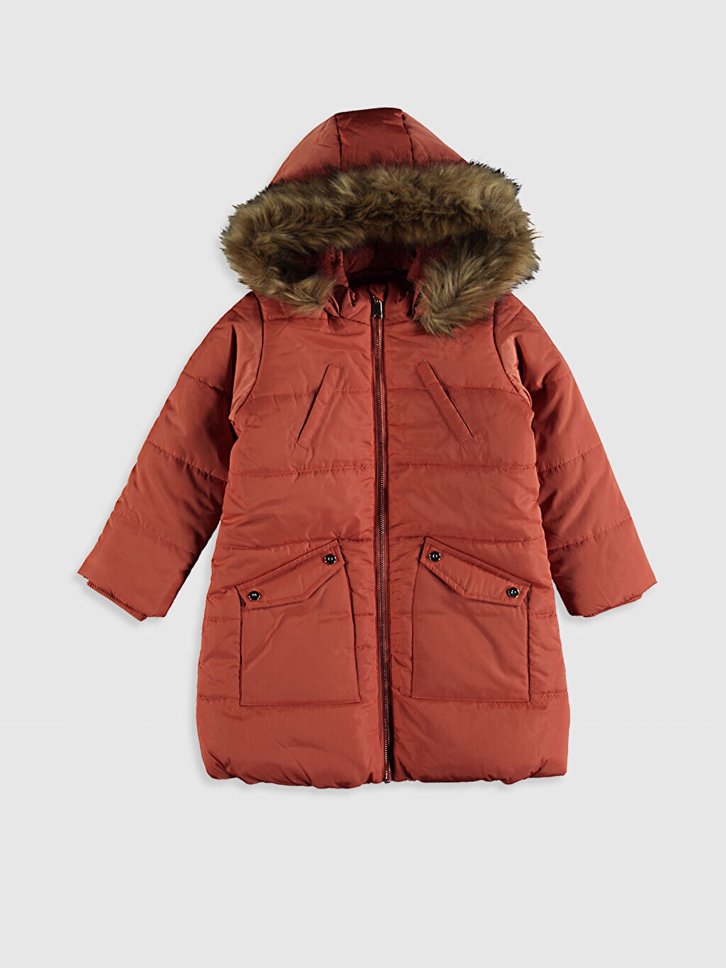 

Пальто с капюшоном для девочки LCW Kids