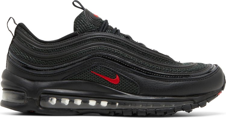 Кроссовки Nike Air Max 97 2022, черно-красный - фото