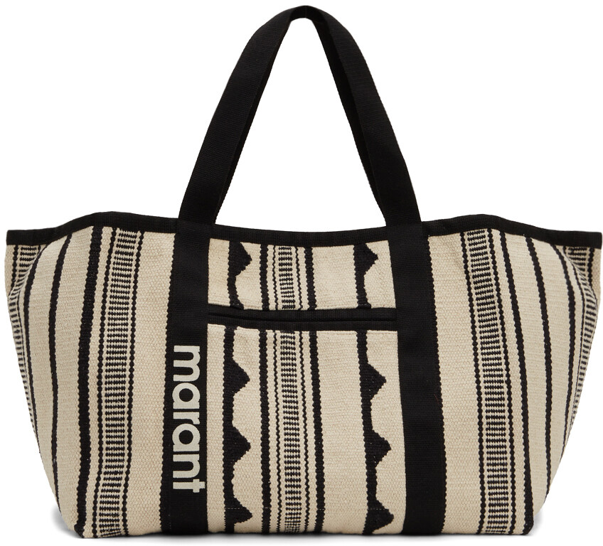 

Большая сумка Off-White & Black Warden Isabel Marant