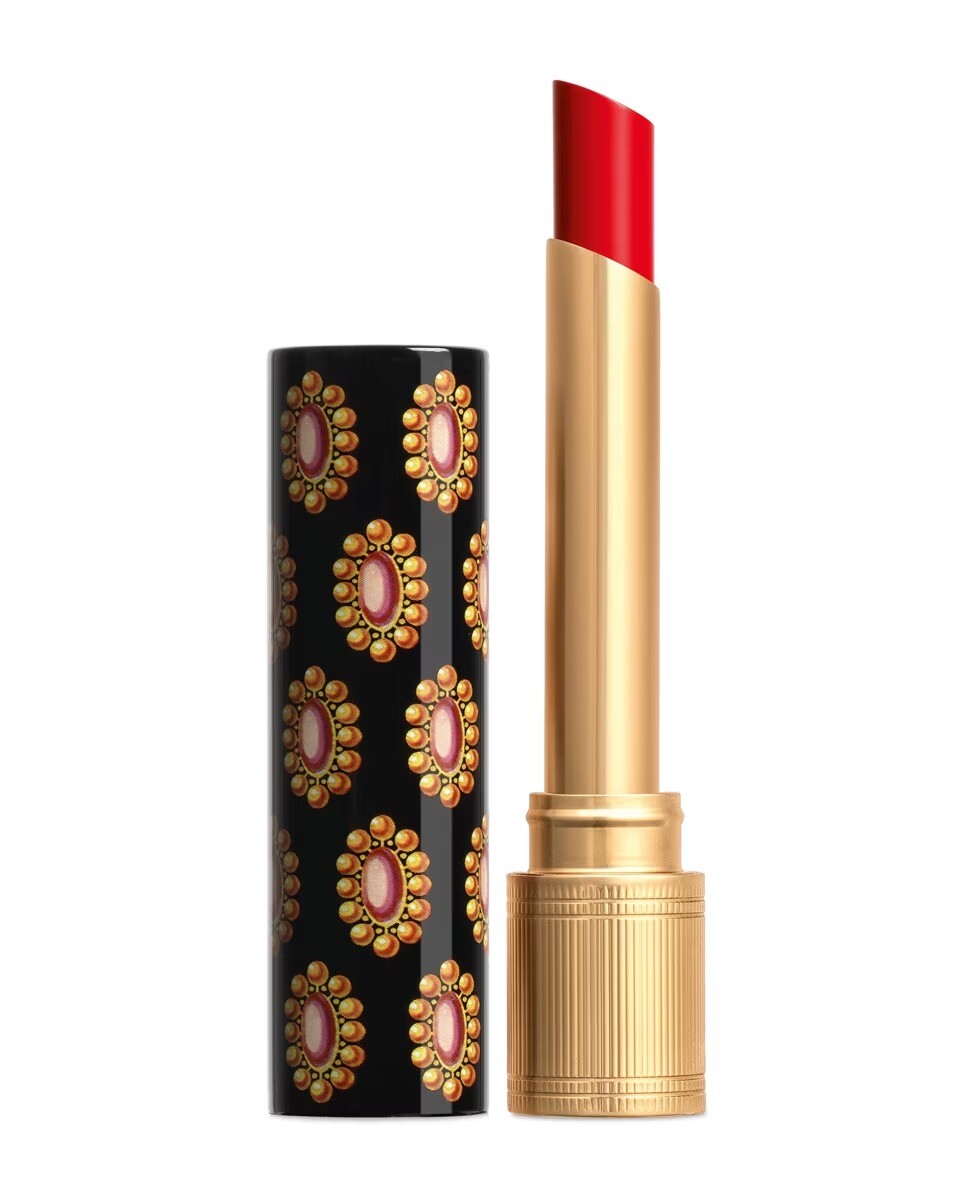 

Губная помада Gucci Rouge de Beauté Brilliant, тон 25* - goldie red