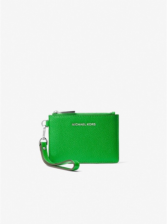 

Кошелёк Michael Michael Kors Leather Coin, тёмно-зелёный