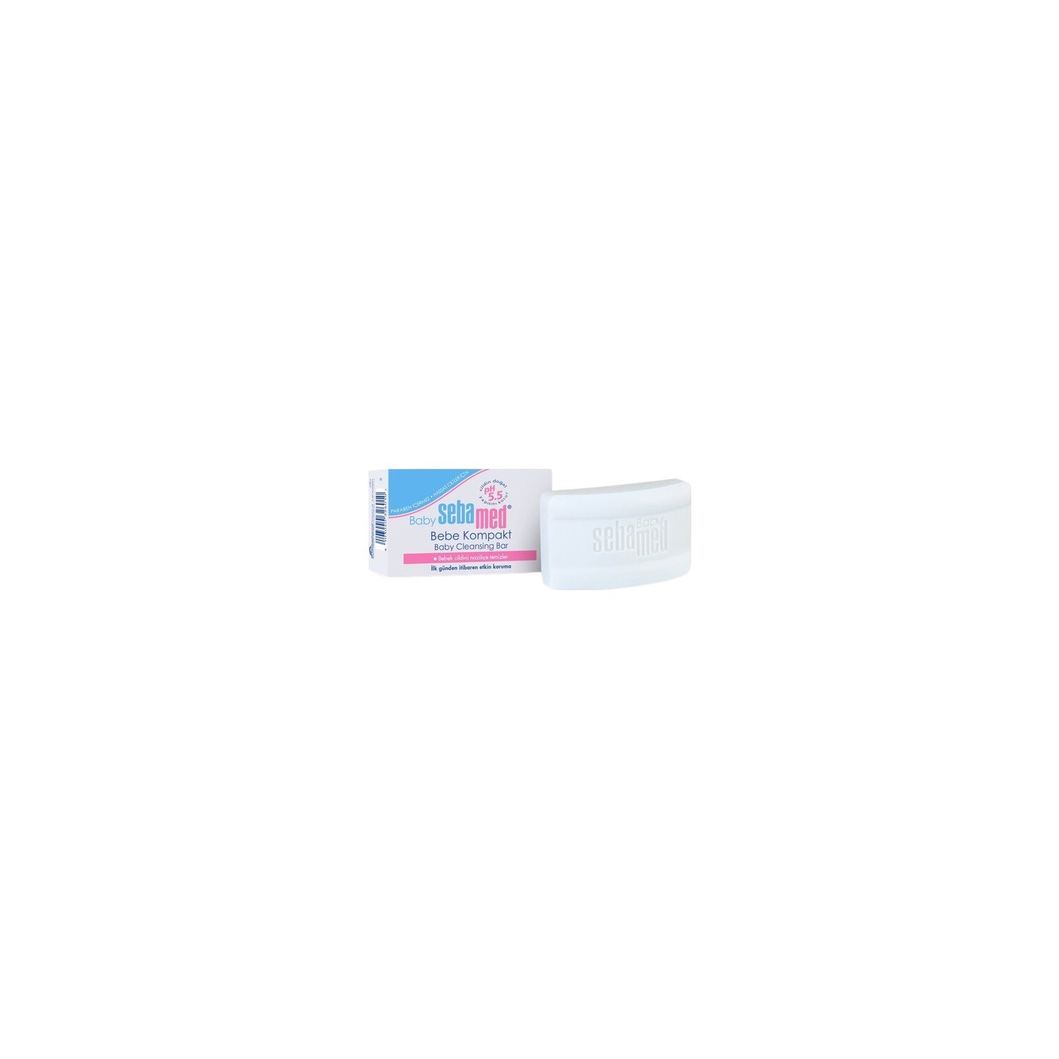 

Детское компактное мыло Sebamed Baby pH 5.5