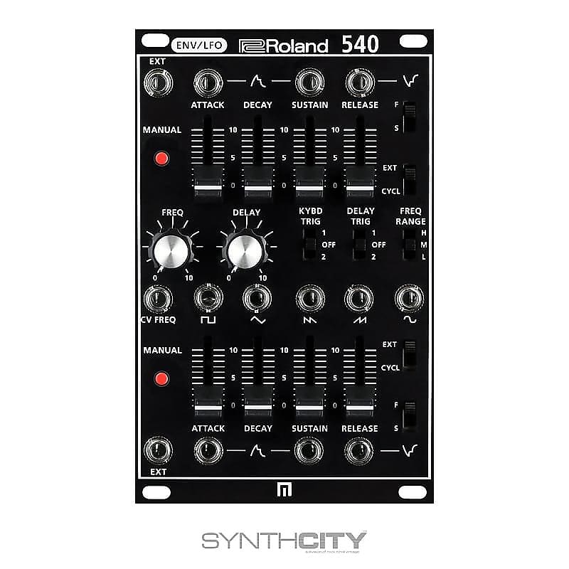Roland System 500 540 Dual ENV и LFO System 500 540 ENV and LFO roland system 500 572 фазовый сдвиг задержка system 500 572 phase shifter delay