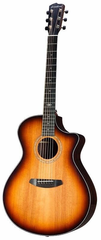 Акустическая гитара Breedlove Premier Redwood Concerto-SN7228PLEK'd-Aeris Packaging Premier Concerto