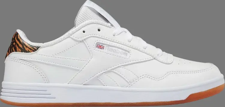 

Кроссовки wmns club memt 'white tiger stripes' Reebok, белый