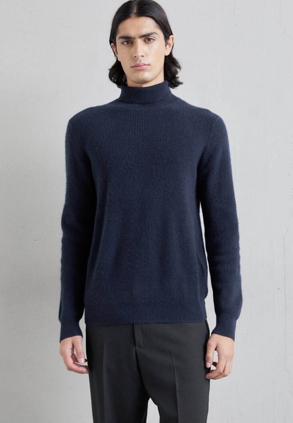 

Свитер Cashmere Rollneck KNITID, цвет marina blue