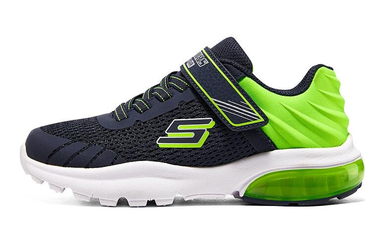

Детские кроссовки GS Low-top черные/зеленые Skechers, черный/зеленый