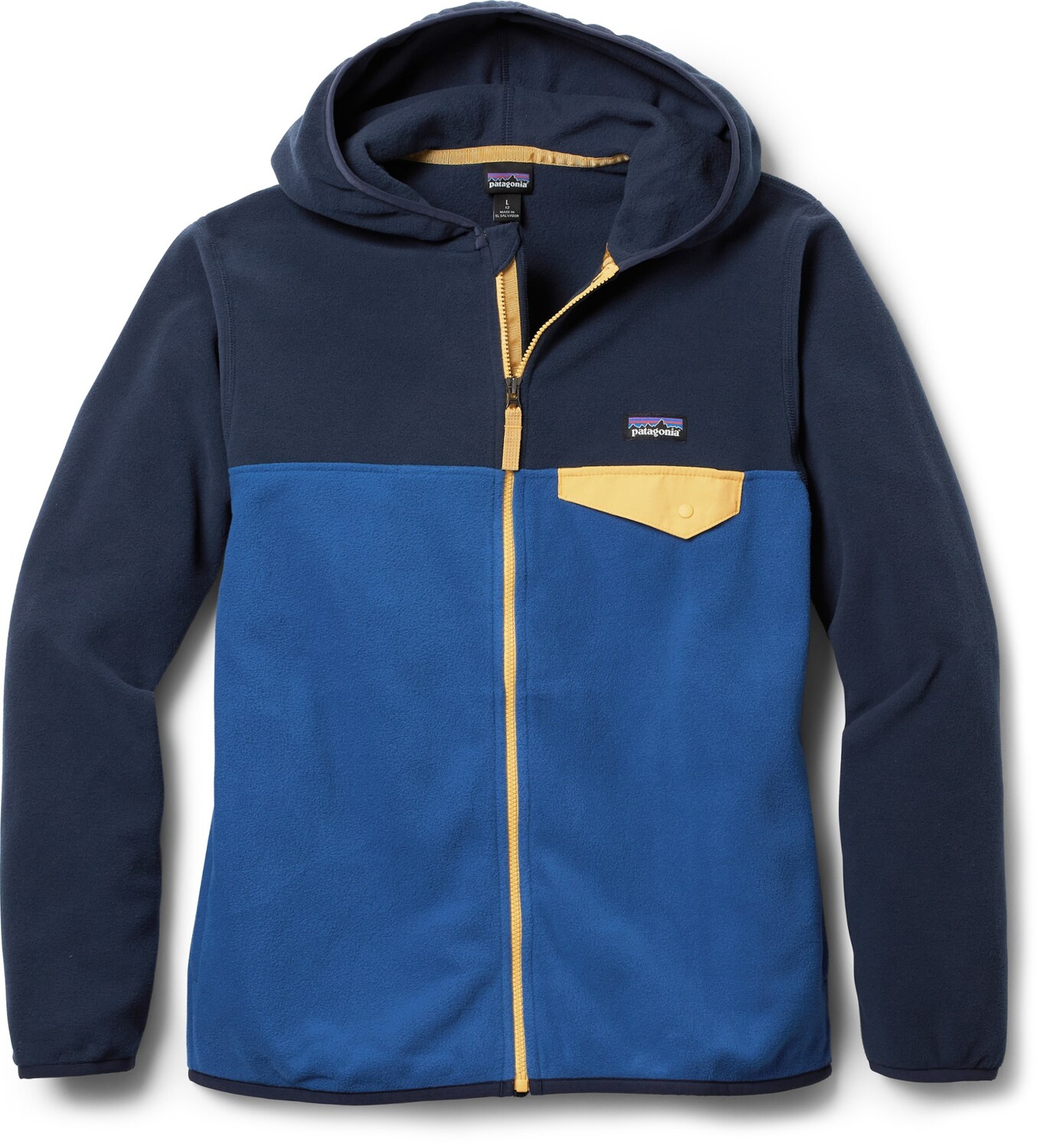 

Флисовая куртка Micro D Snap-T — для мальчиков Patagonia, синий