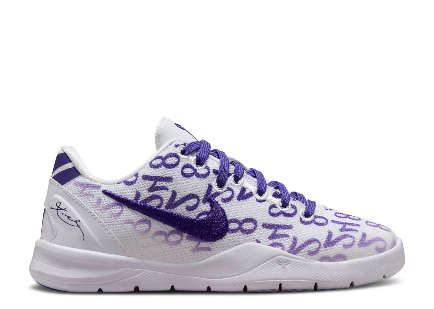 

Кроссовки Nike Kobe 8 Protro Ps 'Court Purple', белый