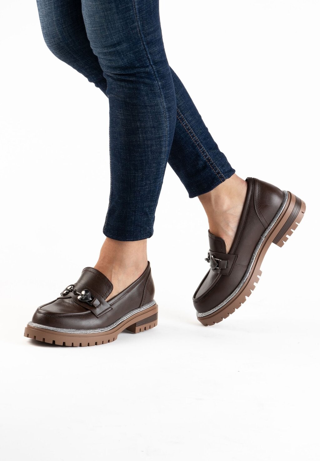 

Слипоны Braccialini Braccialini, цвет dk brown