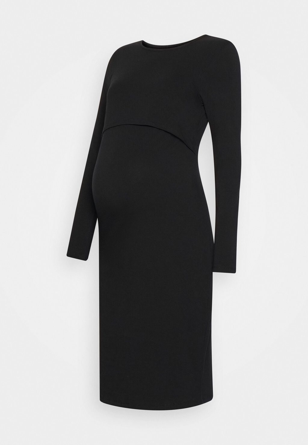 

Трикотажное платье Pieces Maternity, черный