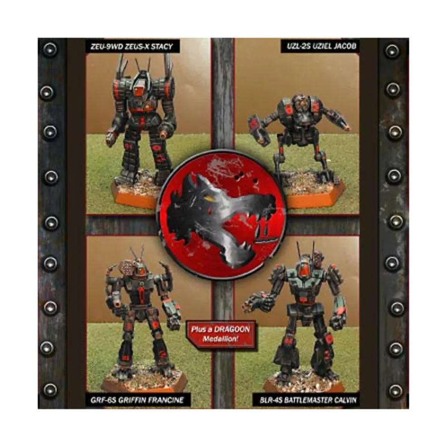 

Механический ранец Волка и Блейка — Волчьи Драгуны, Battletech Miniatures - Buildings, Box Sets & Bases (Iron Wind Metals)