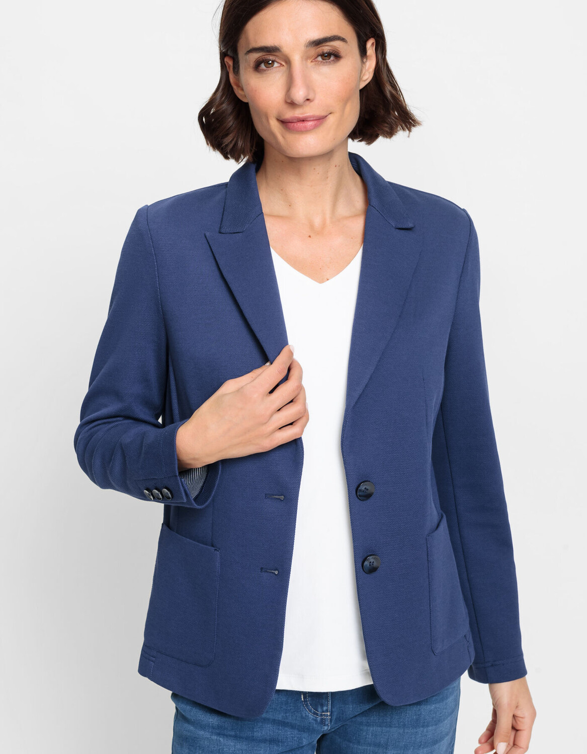 

Блейзер Olsen Jersey, цвет Night Blue