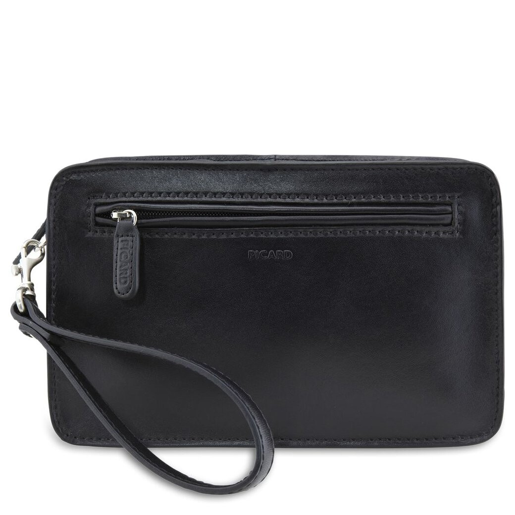 

Сумка через плечо PICARD Toscana Handgelenktasche 23 cm Rindsleder, черный