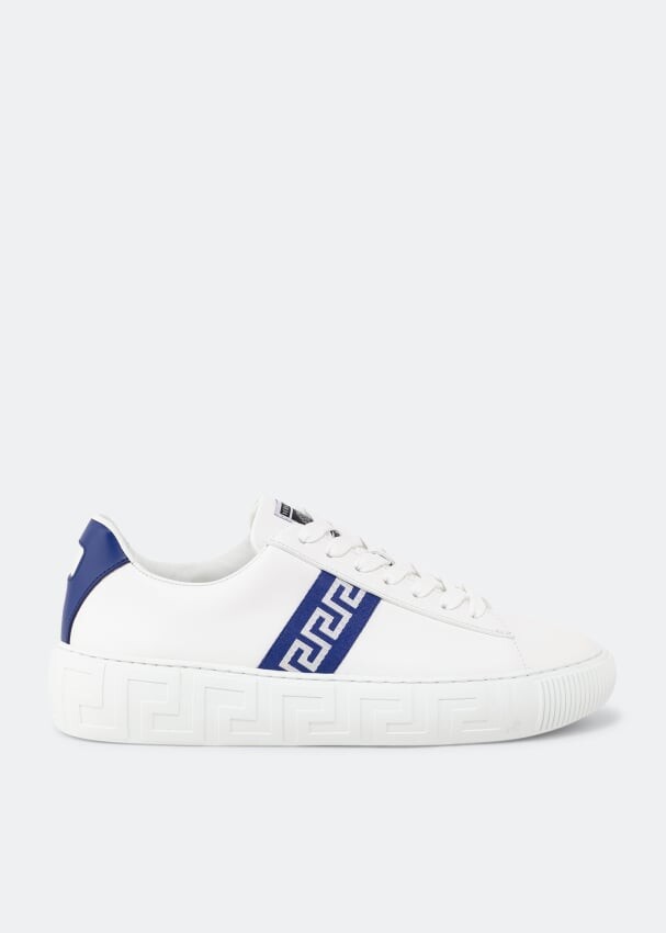 

Кроссовки VERSACE Greca sneakers, белый