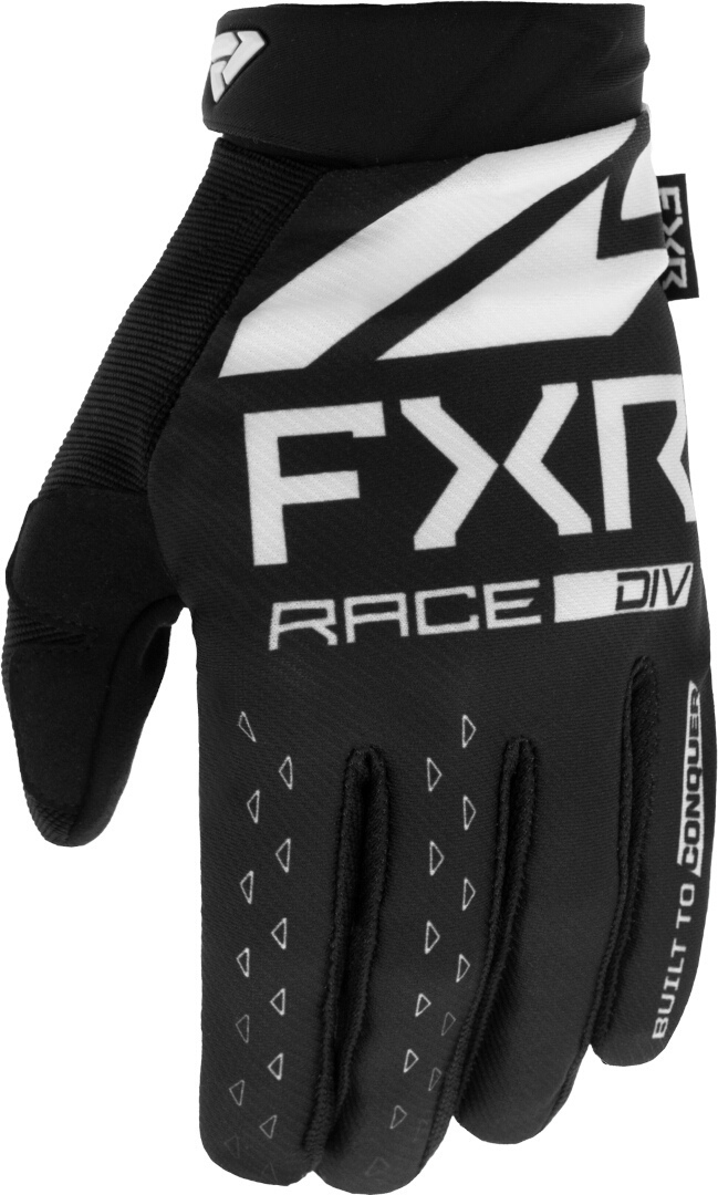 Перчатки детские FXR Reflex 2023 для мотокросса, черный/белый