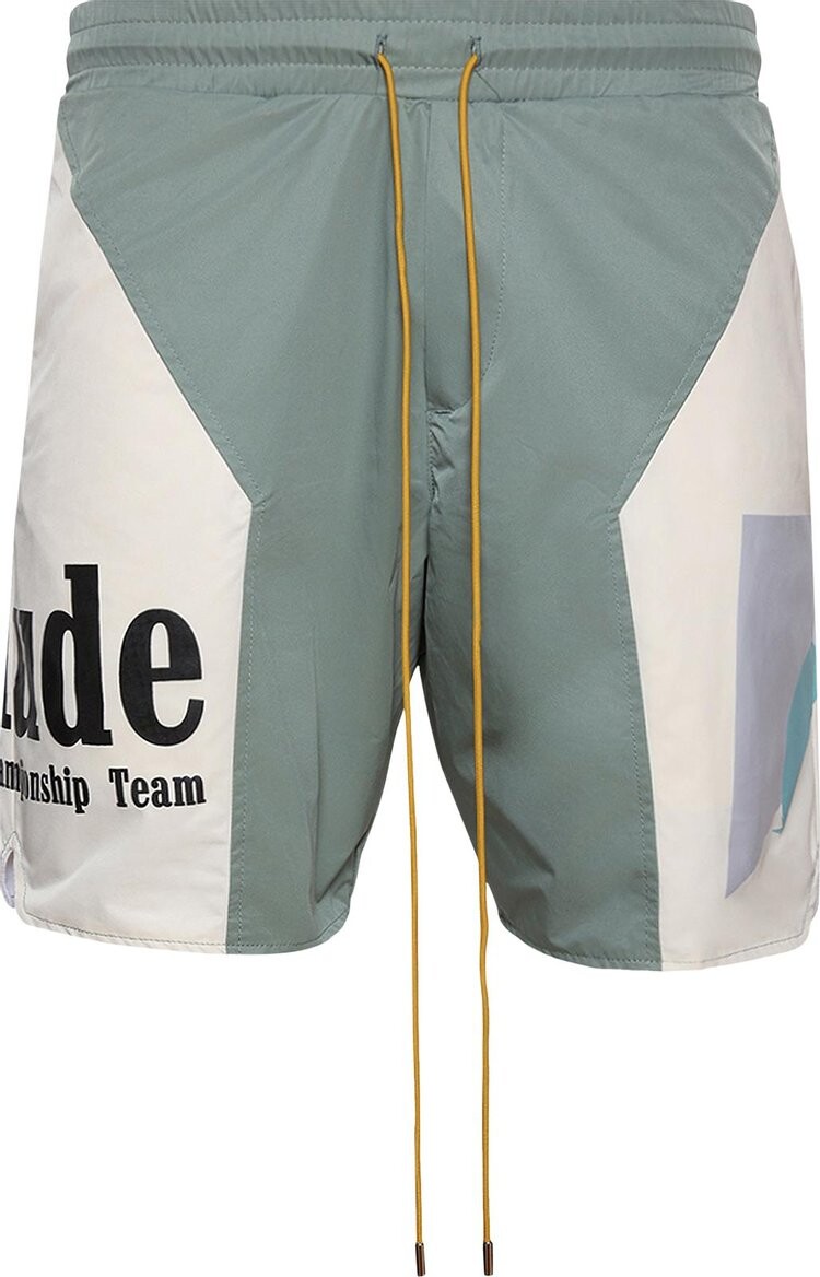 

Шорты Rhude Senna Flight Short 'Sage/Creme', коричневый
