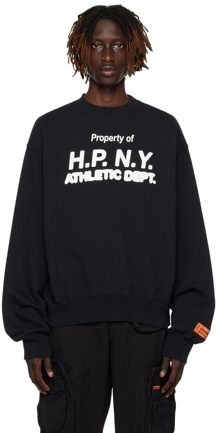 

Черный свитшот HPNY 23 Heron Preston