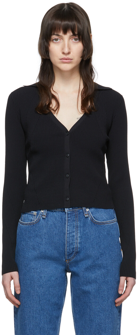 

Черный кардиган из вискозы rag & bone