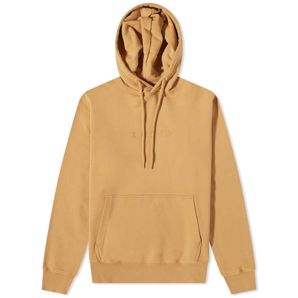 

Толстовка Edwin Katakana Embroidered Hoody, Коричневый