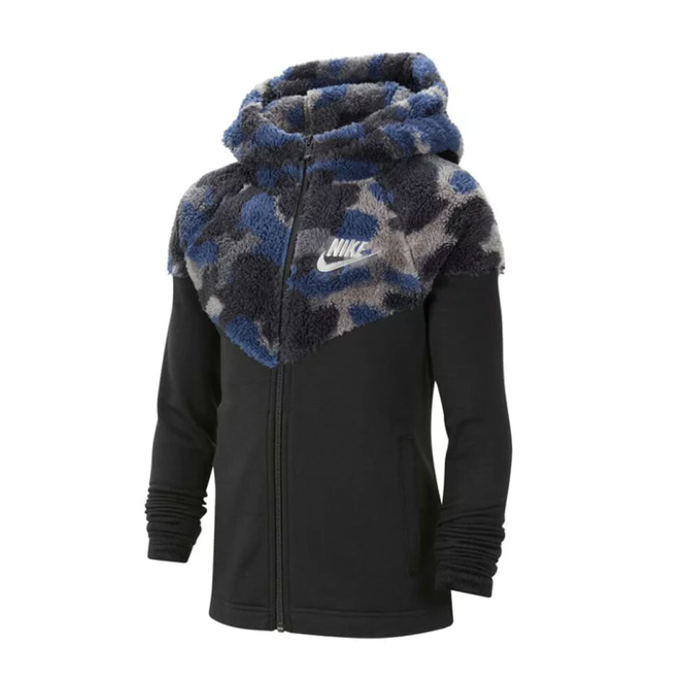 

Толстовка Nike Sportswear Sherpa Winterized, черный
