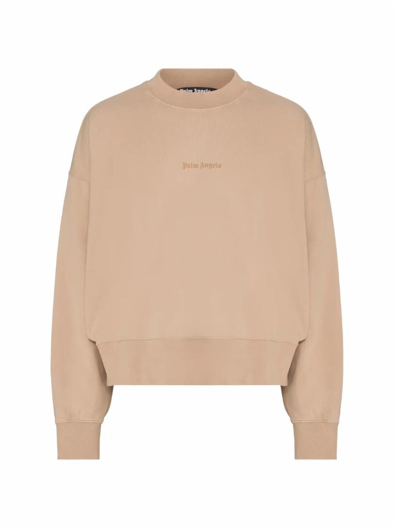 

Хлопковый свитшот с логотипом Palm Angels