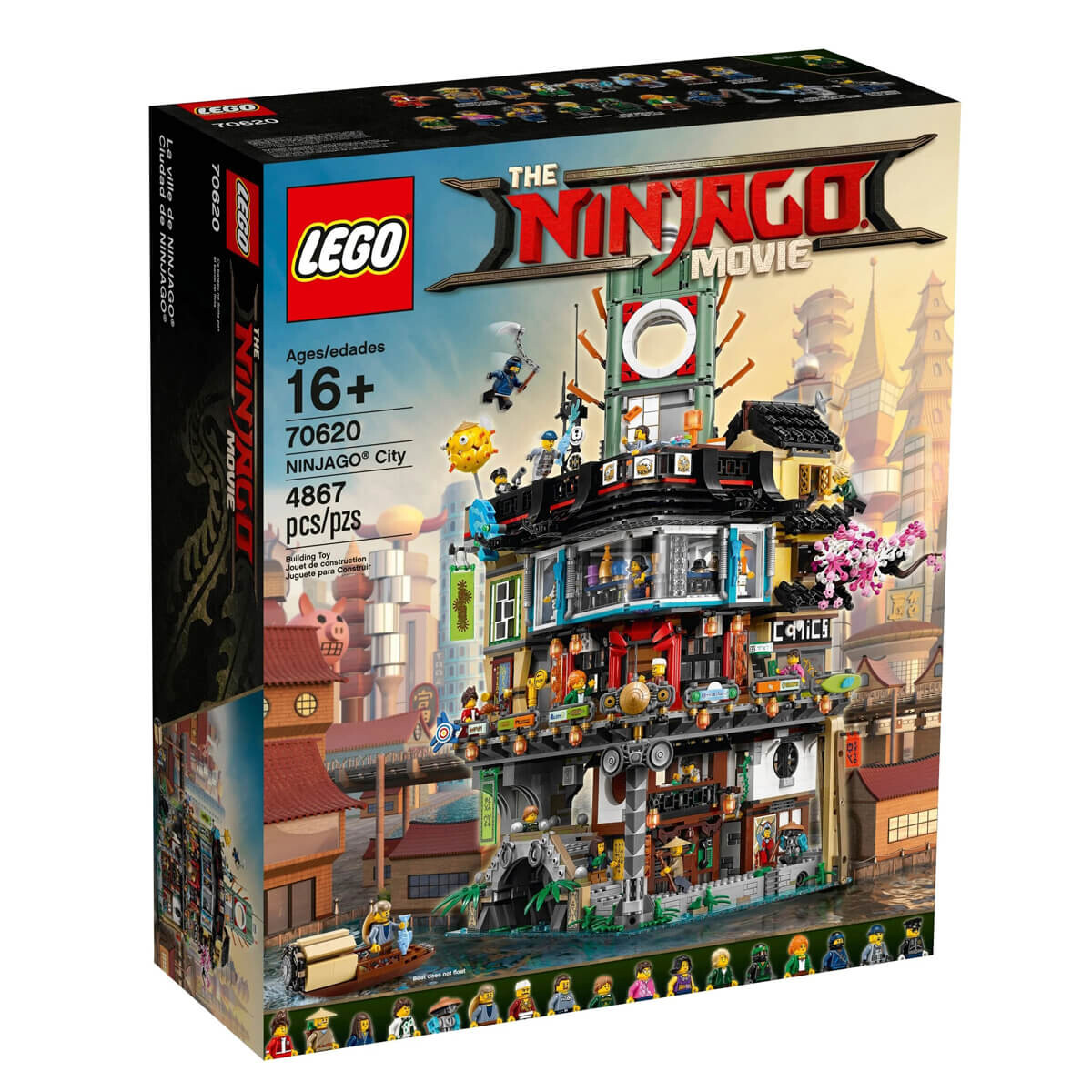 

Конструктор LEGO The Ninjago Movie 70620 Ниндзяго-сити