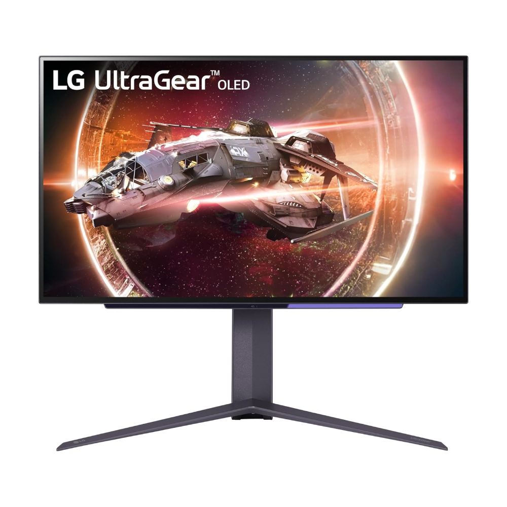 Монитор игровой LG UltraGear 27GS95QE, 26.5, QHD 2560 x 1440, 240 ГЦ, OLED, черный игровой монитор lg ultragear oled 45gr95qe 44 5 wqhd 240 гц черный