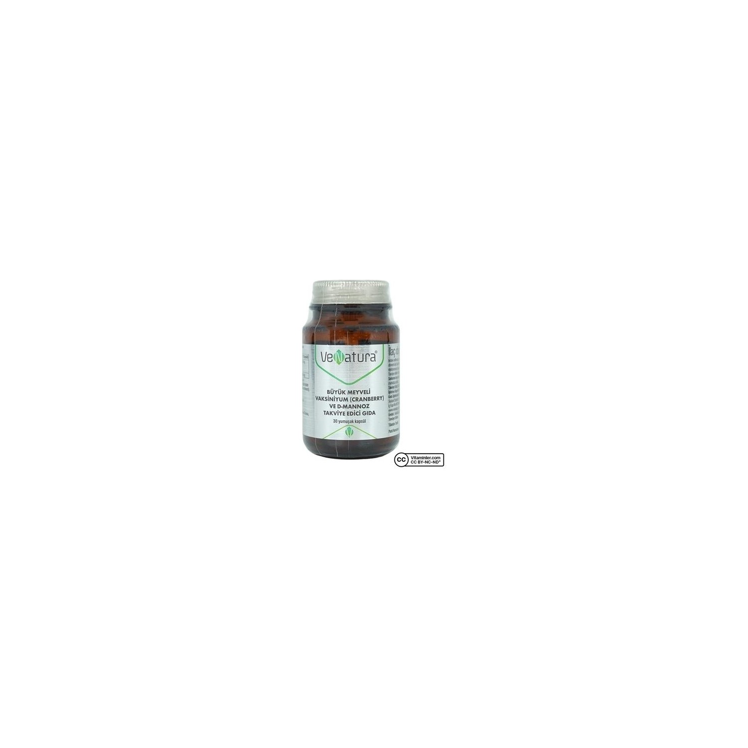 Пищевая добавка Venatura Cranberry ve D-Mannoz, 30 капсул enzymatic therapy добавка actifruit с клюквой 30 растительных капсул