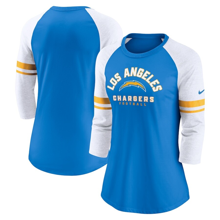 

Футболка с длинным рукавом Nike Los Angeles Chargers, синий