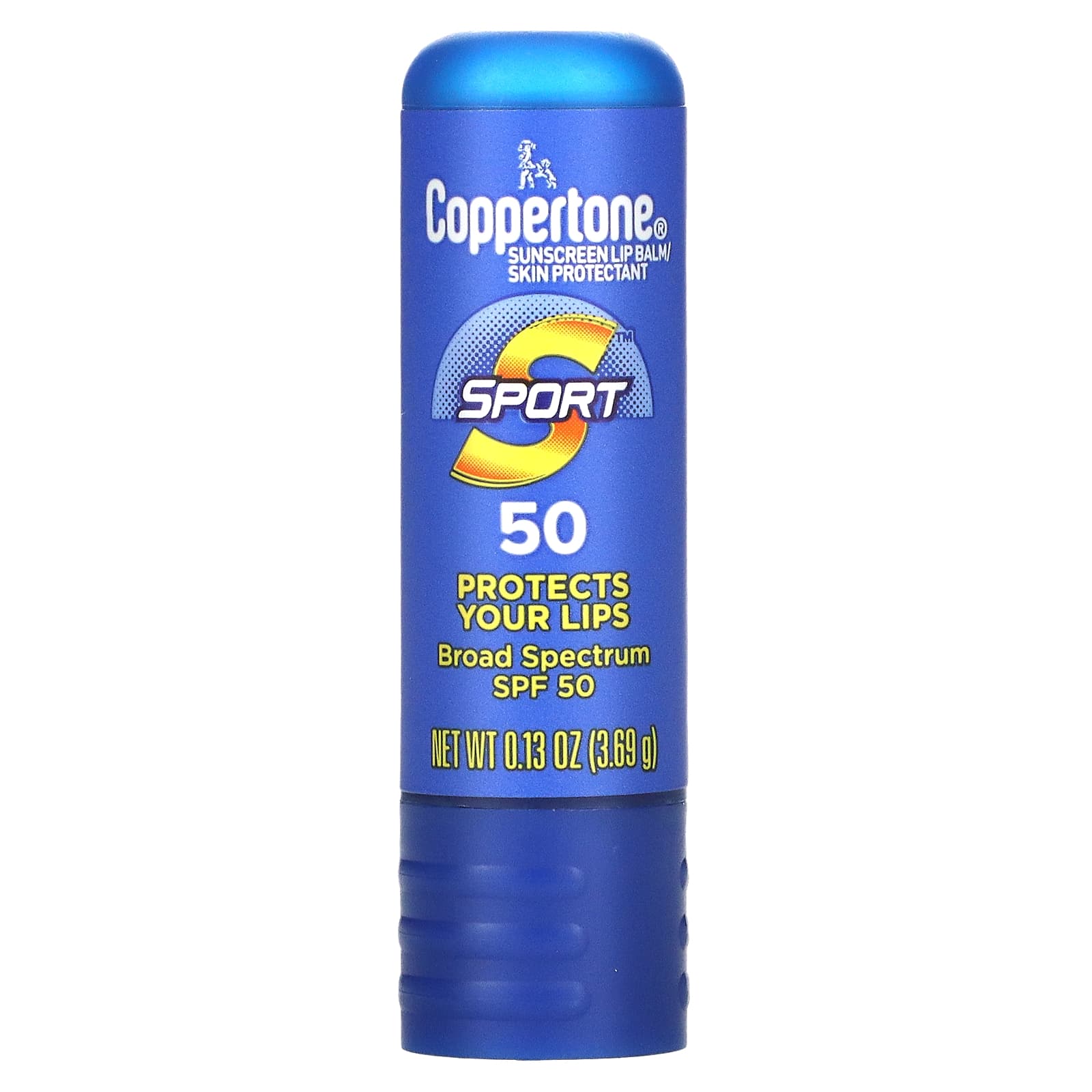 Солнцезащитный Бальзам Coppertone SPF 50 для губ, 3,69 г coppertone sport солнцезащитный бальзам для губ spf 50 3 69 г 0 13 унции