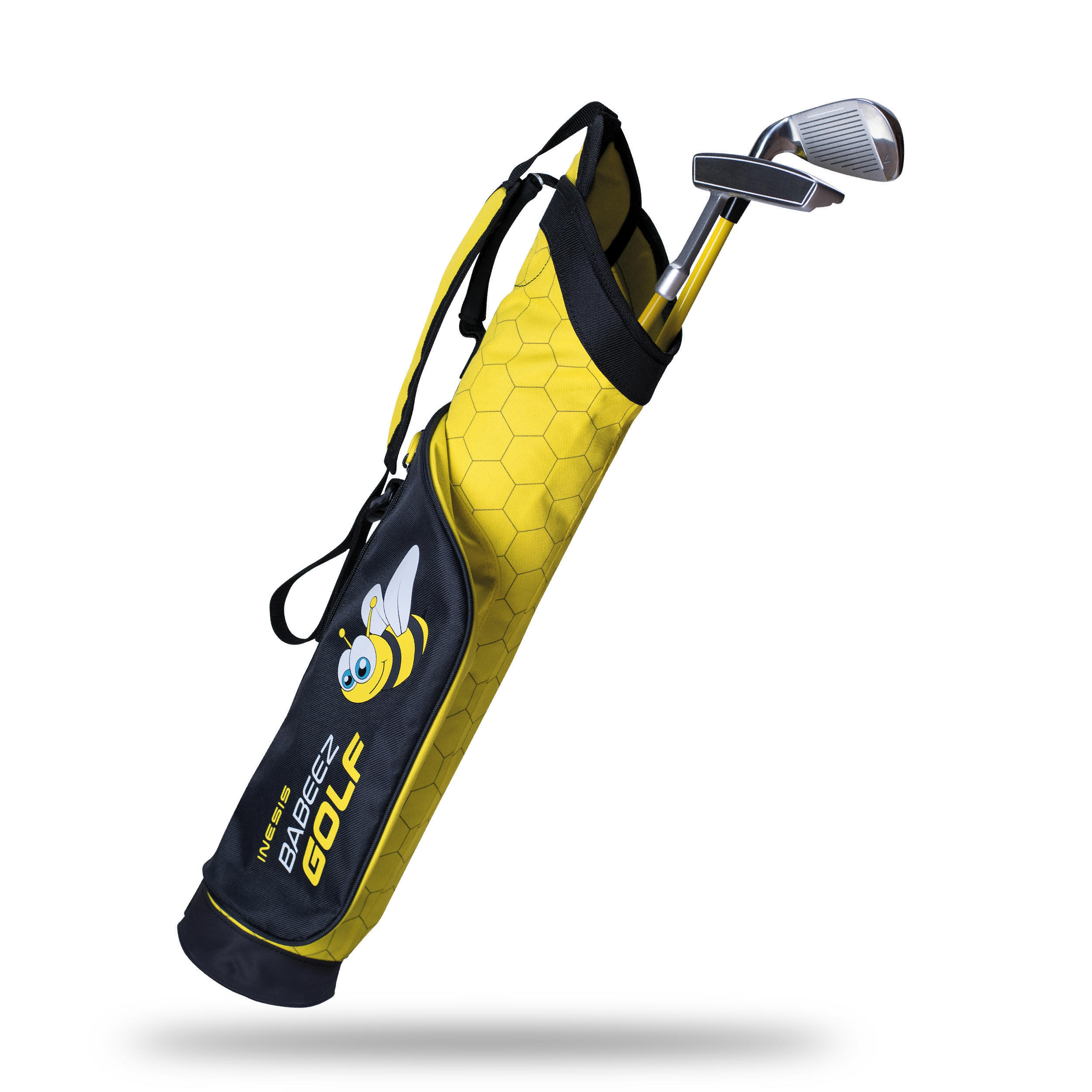 Набор для игры в гольф RH 2-4 Years Junior INESIS, солнечно-желтый 14 шт держатели для клюшек для гольфа