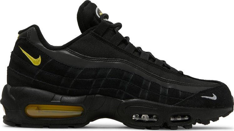 Nike air yellow black best sale