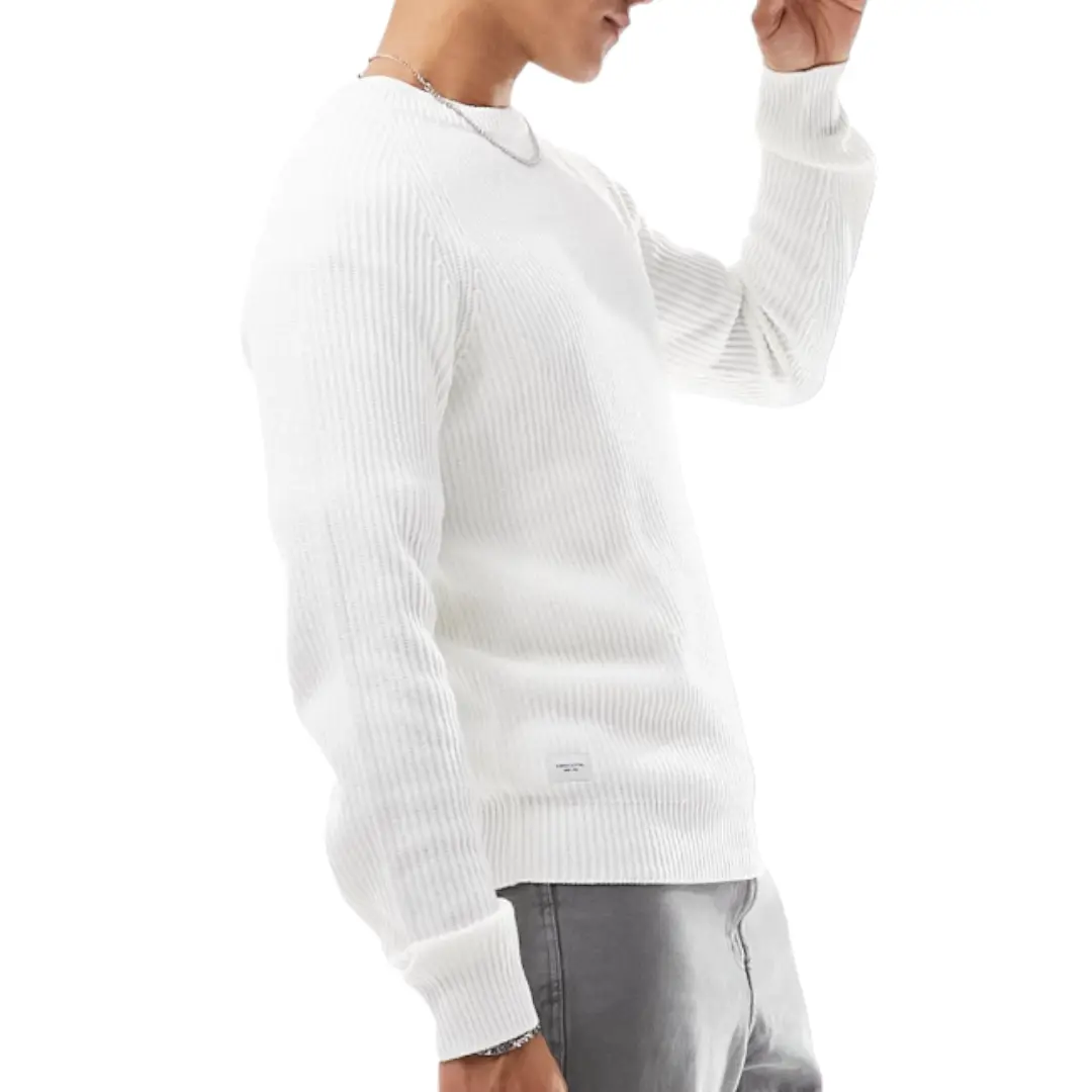 

Джемпер Jack & Jones Oversize Ribbed, белый