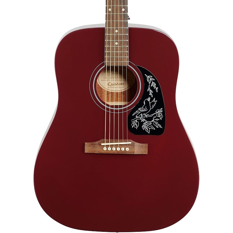 

Акустическая гитара Epiphone Starling Dreadnought, цвет красного вина Starling Dreadnought Acoustic Guitar, Wine Red