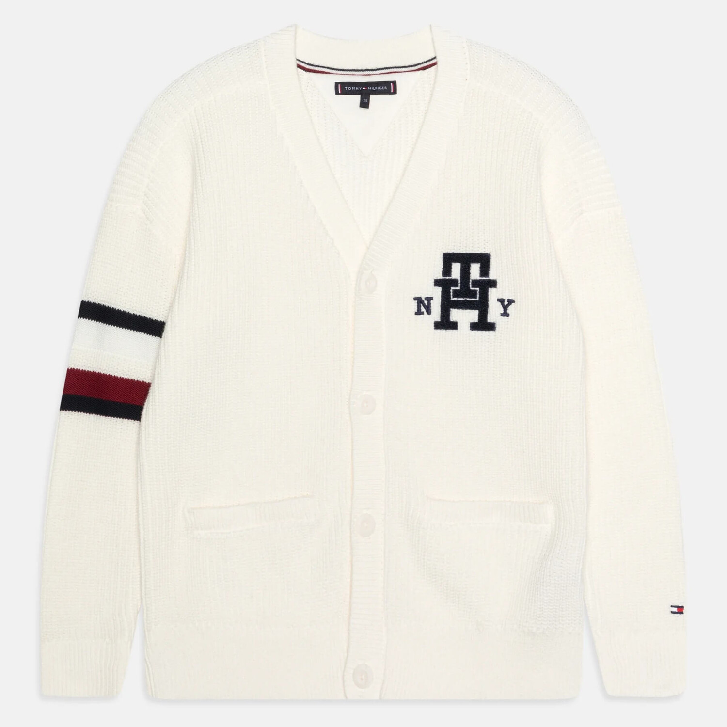 

Кардиган Tommy Hilfiger Monogram, белый