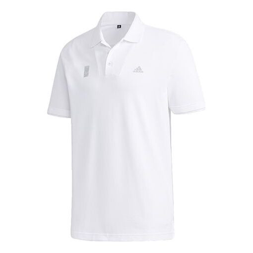 

Футболка Adidas WJ POLO Simple Short-sleevepolo Shirt Men White, Белый