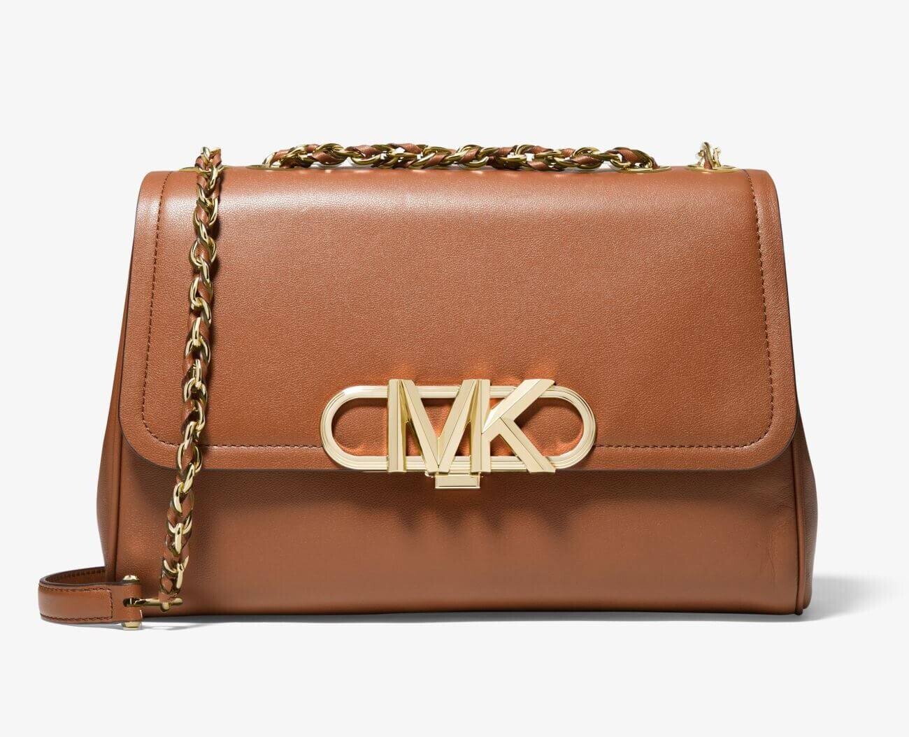 

Сумка Michael Michael Kors Parker Extra-Large Leather Shoulder, рыжевато-коричневый