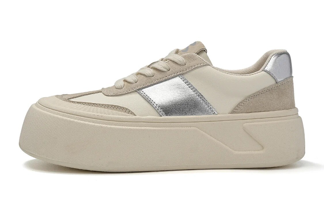 

Кроссовки Eblan Skateboarding Women's, бежевый/серебристый