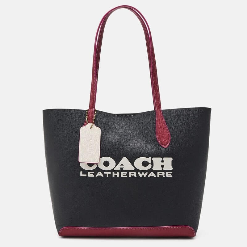 Сумка Coach Colorblock Kia Tote, черный