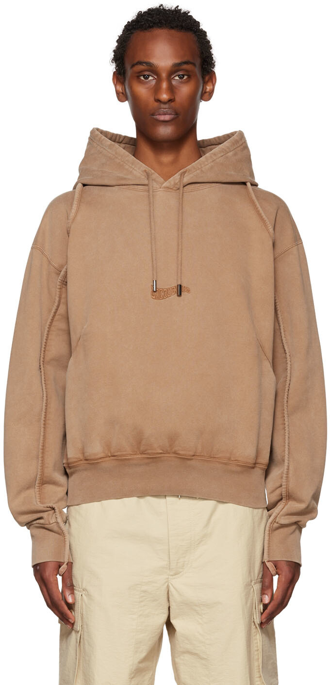 

Коричневое худи 'Le Sweatshirt Camargue' Jacquemus