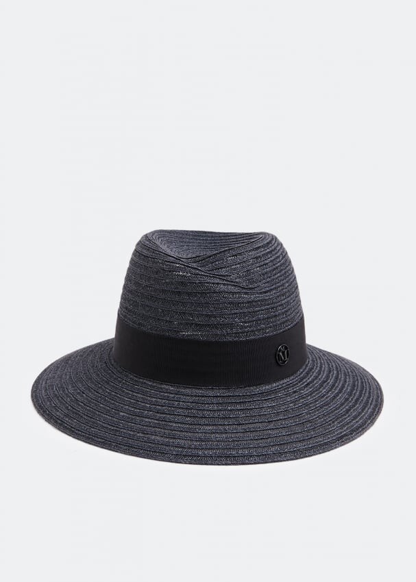 

Шляпа MAISON MICHEL Virginie straw hat, синий