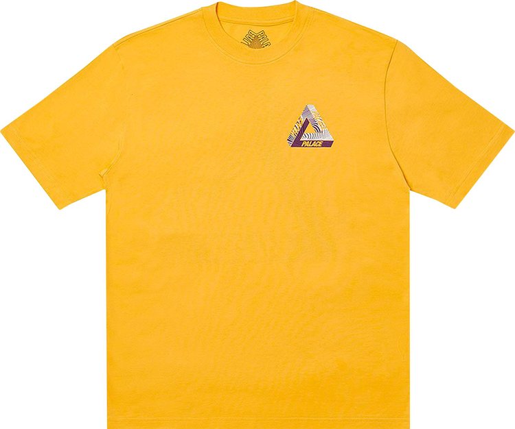 Футболка Palace Tri-Tex T-Shirt 'Yellow', желтый